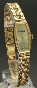 Złoty zegarek Geneve damski 585 biżuteryjna bransoletka 20 gram złota ZG 29B (2).jpg